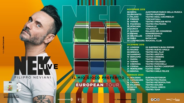 Nek canta “Cosa ci ha fatto l’amore”