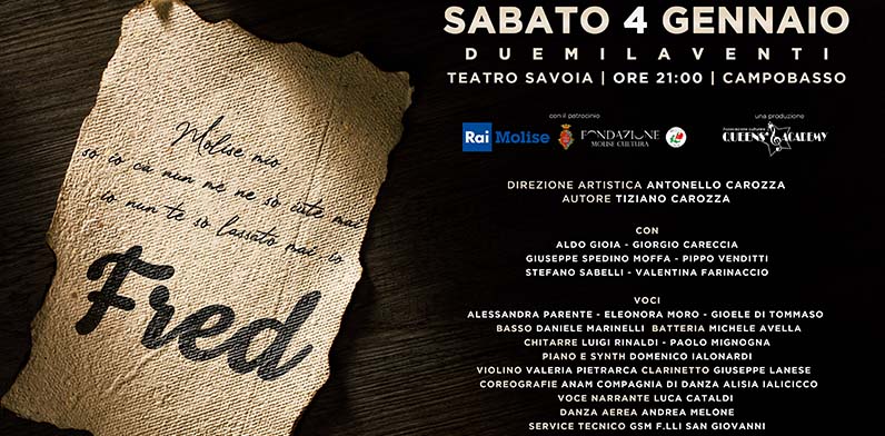 “Fred”, il grande spettacolo di beneficenza che celebra la carriera di Fred Bongusto