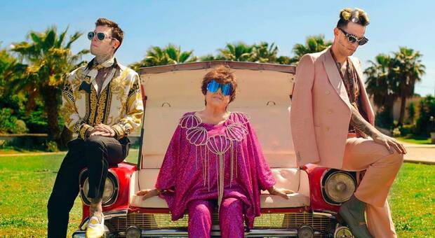 Orietta Berti, Fedez e Achille Lauro insieme con “Mille”