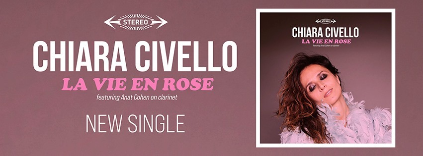 “La vie en rose”, nuovo singolo di Chiara Civello: “La musica per me è come l’amore”