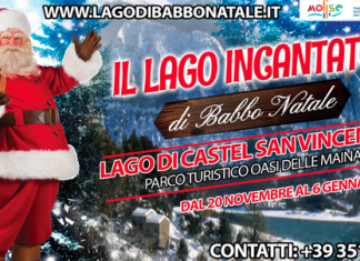 Comunicato Stampa, Il lago incantato di Babbo Natale