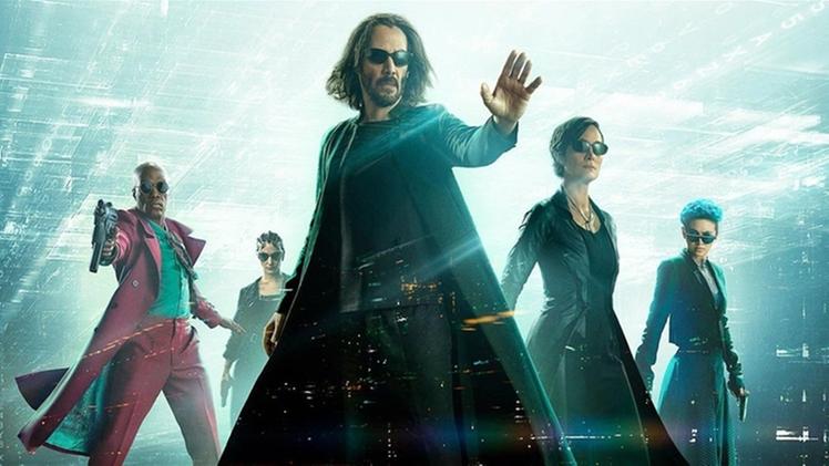 Matrix Resurrections Keanu Reeves e Carrie-Anne Moss