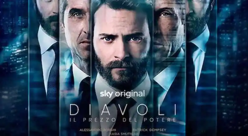 DIAVOLI 2 con Alessandro Borghi e Patrick Dempsey dal 22 aprile su su Sky e in streaming su NOW