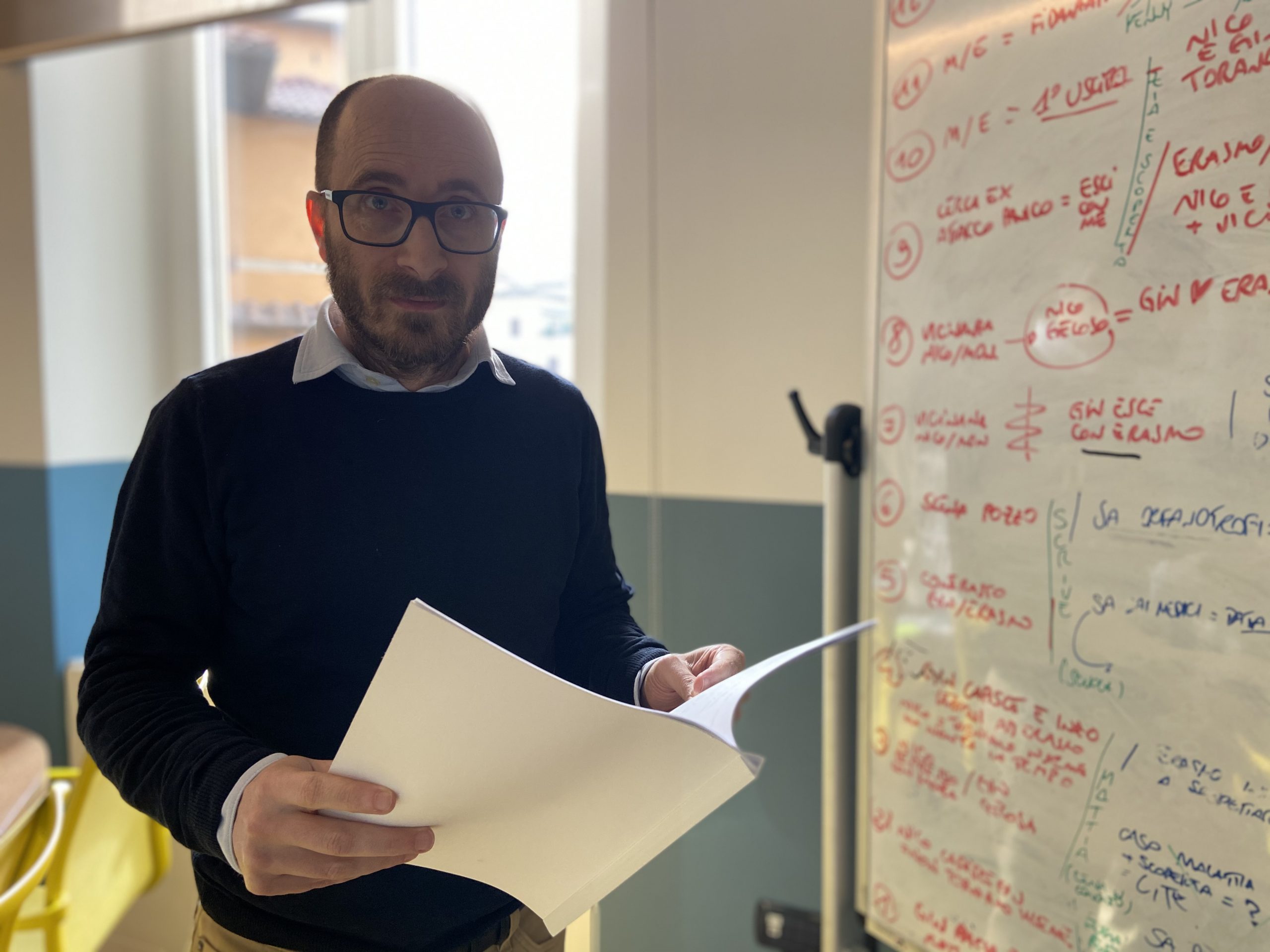 MARIO RUGGERI, sceneggiatore di "Don Matteo13":