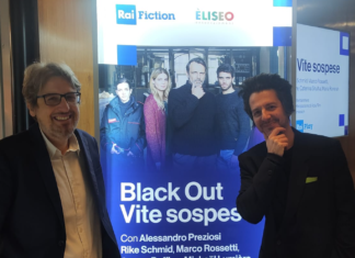 Andrea Valagussa firma “Black Out”.. Andrea Valagussa