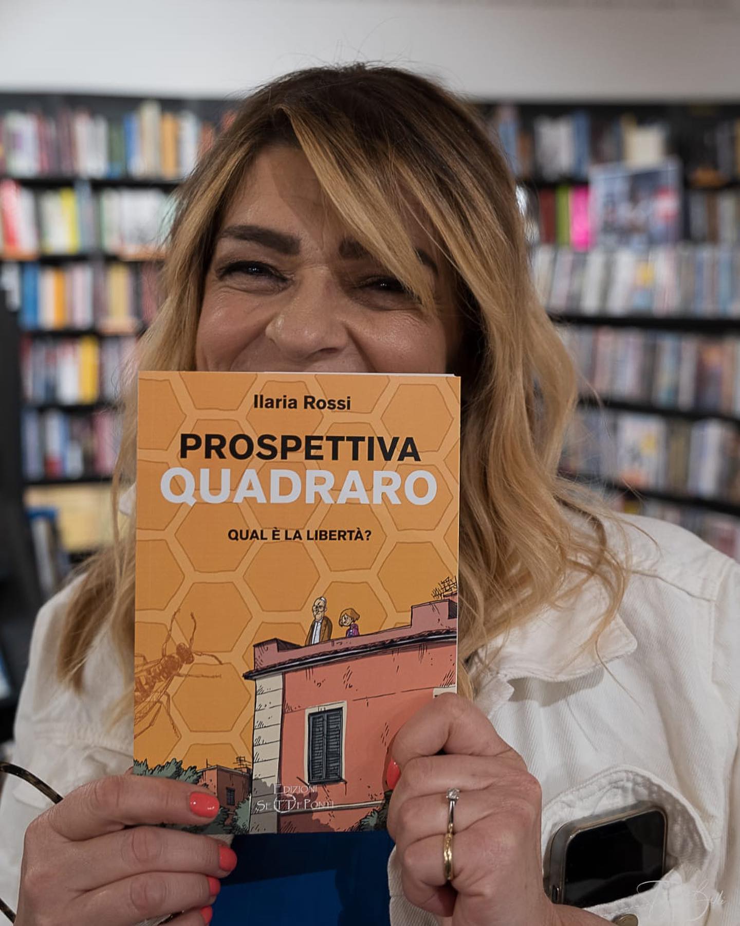 Ilaria Rossi&nbsp; e il suo "Prospettiva Quadraro - Qual &egrave; la libert&agrave;?"